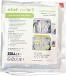 ZOLL Stat Pads- Traditional 2-Piece Electrode Pad for ZOLL AED Plus or AED Pro Defibrillator. 2 year shelf life pads. For use on individuals weighing greater than 55 pounds or over 8 years of age. ZOLL Stat Padz II. 8900-0801-01