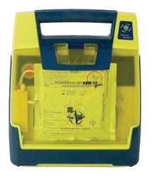 Cardiac Science Powerheart AED G3 Pro is a fully equipped automated external defibrillator (AED) for medical professionals that comes with a color display, 3-lead ECG monitoring capability, and manual defibrillation override. 9300P-501P, 9300P-601P