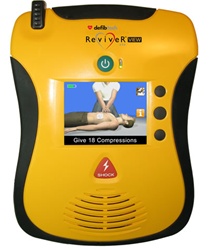 Defibtech Lifeline View Automated External Defibrillator, View, Defibtech's new AED with a video screen. DDU-2300