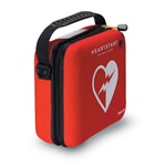 The Philips Heartstart Onsite slim carry case is constructed with semi-rigid materials and covered in durable red cordura. The case holds the Philips HeartStart OnSite Defibrillator and includes paramedic scissors. M5076A