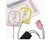 Infant/Child Reduced Energy Defibrillation Electrodes Compatibility – use only with Physio-Control LIFEPAK 500 AEDs with a pink connector or any LIFEPAK CR® Plus defibrillator. Intended for use on children less than 8 years of age (55lbs). 11101-000016