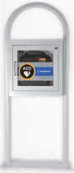 AED Floor Stand Cabinet with Alarm, 11210-000028