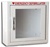 AED Cabinets - Small Wall Mount AED cabinet. Choose your Modern Metal AED cabinet with or without an alarm and strobe. AED wall mount cabinets at the lowest prices. 145SM