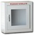 AED Cabinet - Alarmed AED wall mount Defibrillator Cabinets, Modern Metal Alarmed AED cabinets at wholesale prices. 180SM-1, nwhs00121