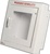Our semi-recessed AED cabinets feature a 3" rolled edge to comply with the ADA's requirements. Our Semi-Recessed AED cabinets feature a white epoxy finish, graphics on the interior window of the door. Meets ADA standards. 180SR3-1