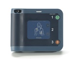 Philips Heartstart FRx AED Defibrillator 861304. The most rugged AED on the market today. The Philips FRx AED is a full featured AED with CPR help. The Philips FRx defibrillator is a great option for outdoor use and schools. 861304
