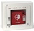 Philips alarmed AED cabinet- Basic Alarmed AED wall mount cabinet in steel with Glass front. Basic audible alarm included. 989803136531