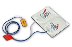 Philips FRx AED replacement training pads. Philips HeartStart FRx training pads come delivered in a plastic case. Once the pads need to be replaced it is not necessary to buy a new case; just order these replacement FRx training pads. 989803139291