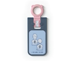 The Philips Heartstart FRx AED Child/Infant Key.<br>The unique Infant/Child Key eliminates the expense of purchasing pediatric pads. The key is used only with the FRx AED when treating an infant or child who is under 55 lbs or 8 years old. 989803139311