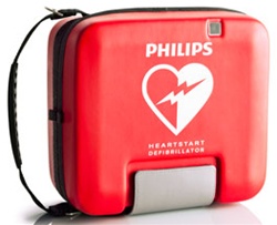 Philips HeartStart FR3 AED Rigid Carrying Case, 989803149971. Store and protect your Philips FR3 Automated External defibrillator with a rigid carrying case from AEDUniverse.com.