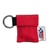 CPR Rescue Breather ™ faceshield in nylon pouch on key chain. Perform CPR and artificial resuscitation without the risk of ingesting harmful bacteria. J-5095