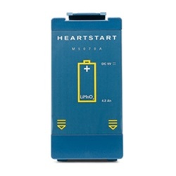 Philips AED battery for the Philips Heartstart Onsite, FRX and home AED defibrillators. M5070A